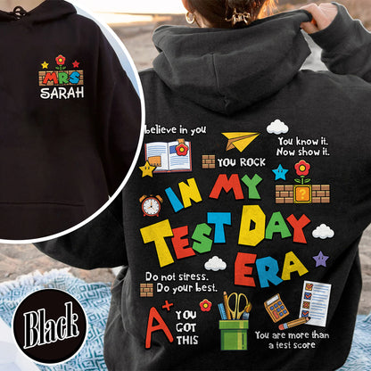 Testing Day Hoodie,In My Test Day Era, Custom Teacher Hoodie, Staar Testing Team