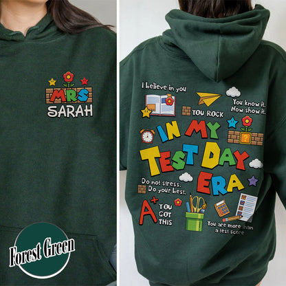 Testing Day Hoodie,In My Test Day Era, Custom Teacher Hoodie, Staar Testing Team