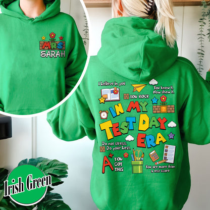 Testing Day Hoodie,In My Test Day Era, Custom Teacher Hoodie, Staar Testing Team