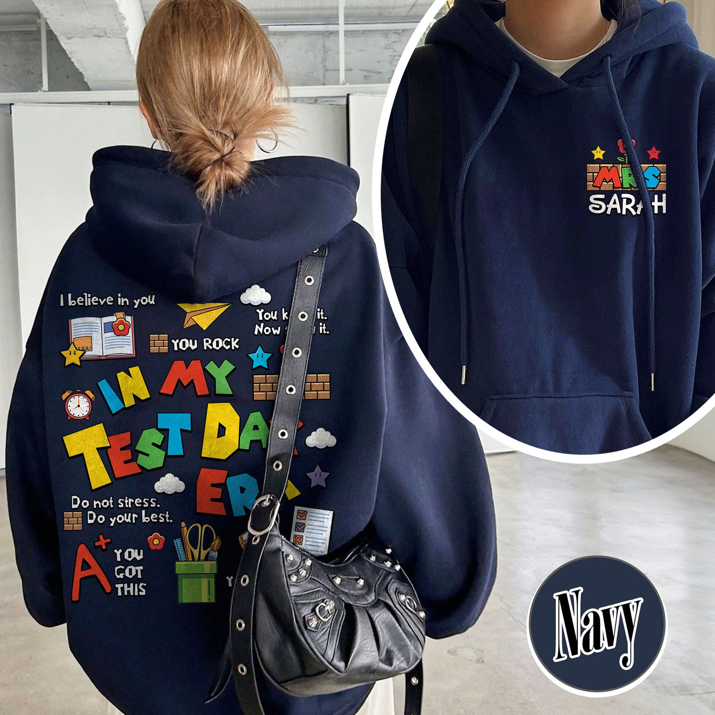 Testing Day Hoodie,In My Test Day Era, Custom Teacher Hoodie, Staar Testing Team