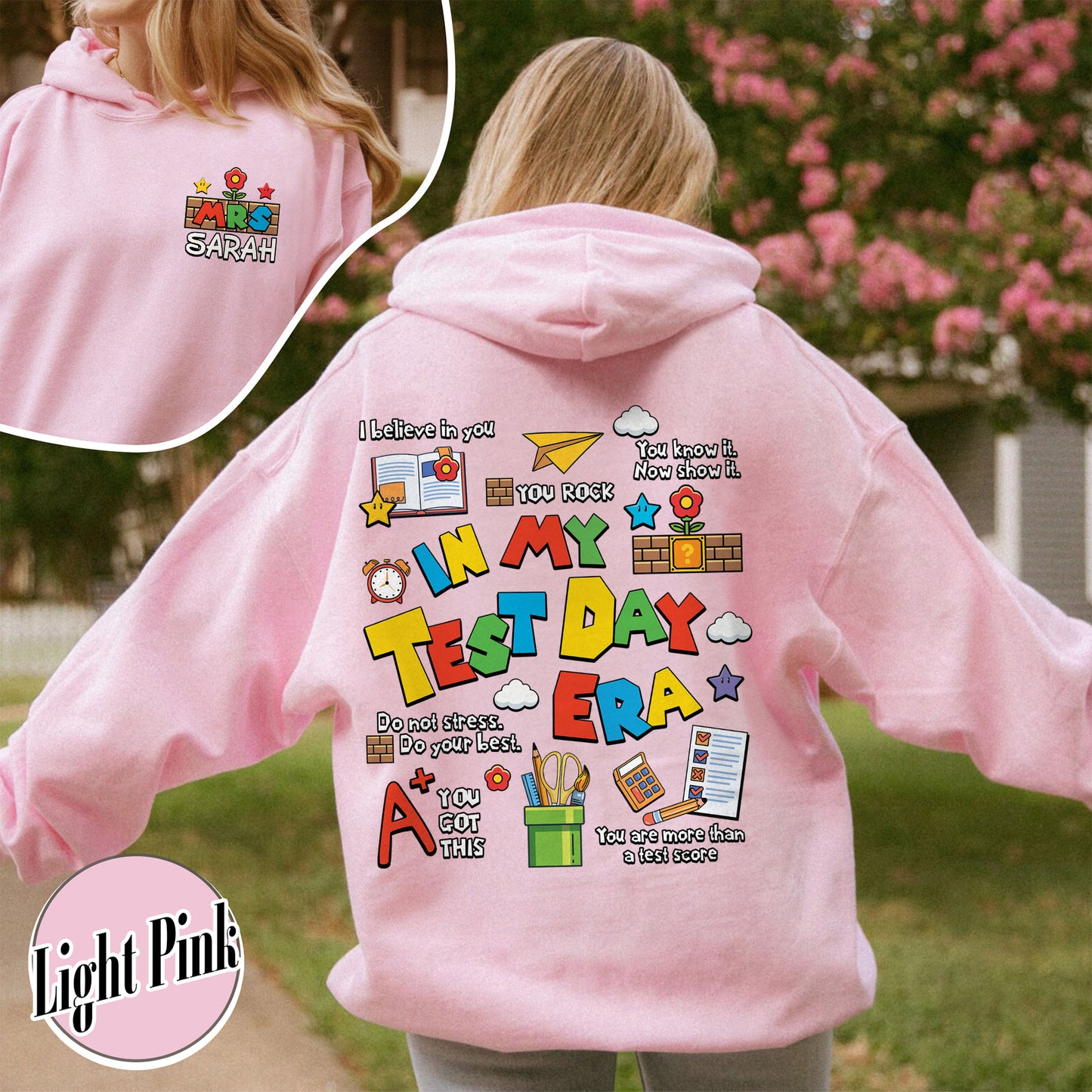 Testing Day Hoodie,In My Test Day Era, Custom Teacher Hoodie, Staar Testing Team