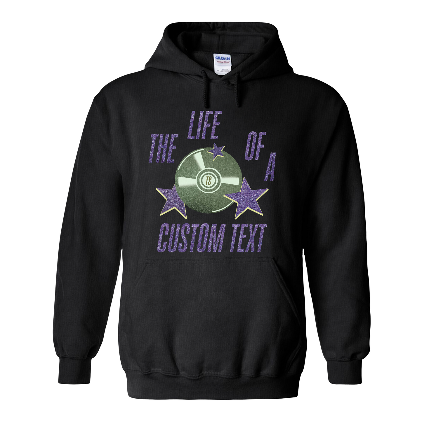 The Life Of A Custom Hoodie, Personalized Hoodie, Retro Showgirl Hoodie, Concert Top, Gift for Her