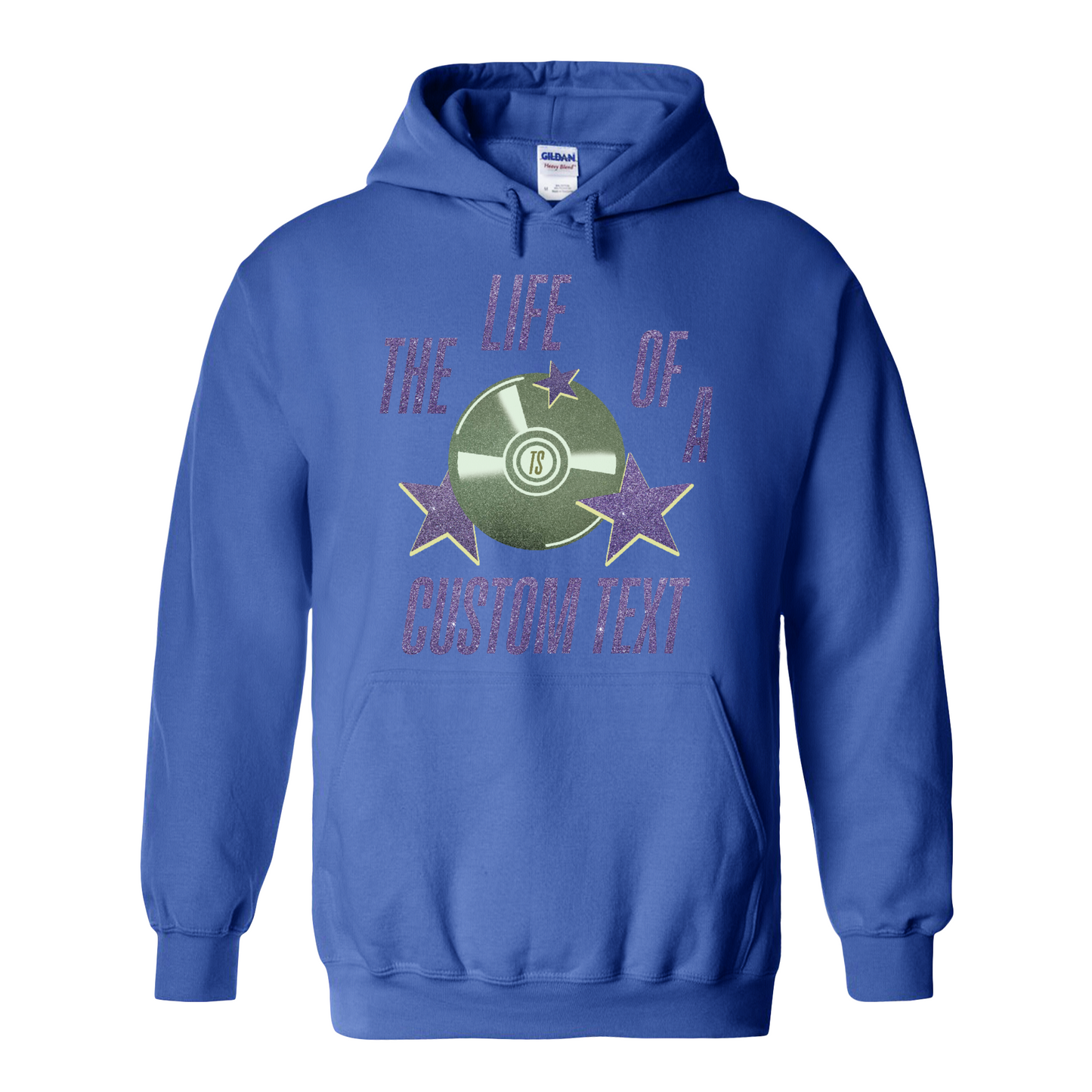 The Life Of A Custom Hoodie, Personalized Hoodie, Retro Showgirl Hoodie, Concert Top, Gift for Her