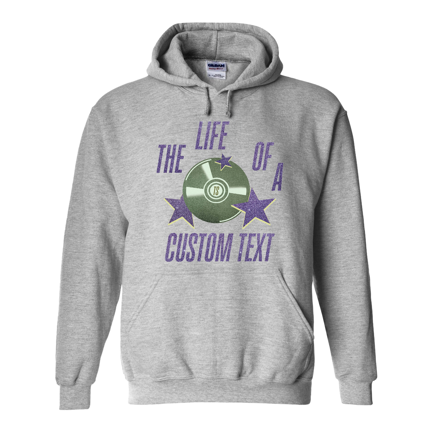 The Life Of A Custom Hoodie, Personalized Hoodie, Retro Showgirl Hoodie, Concert Top, Gift for Her