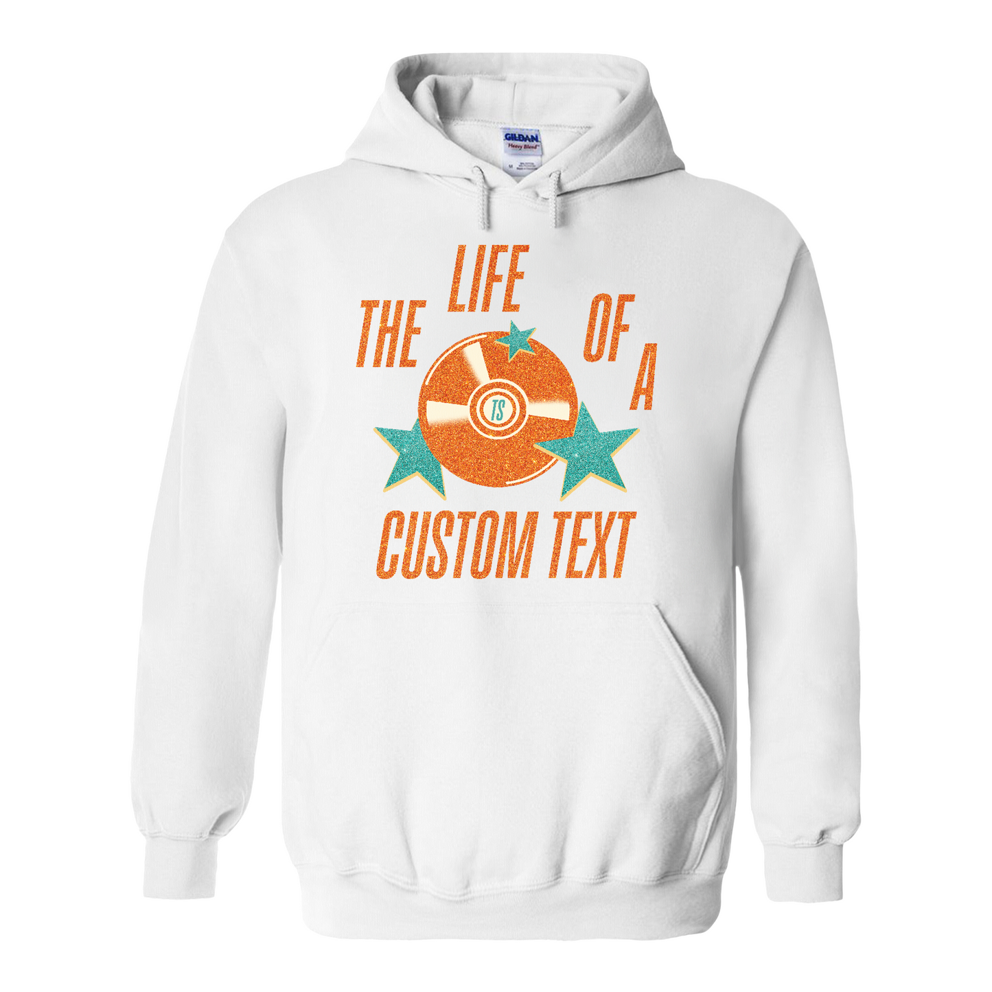 The Life Of A Custom Hoodie, Personalized Hoodie, Retro Showgirl Hoodie, Concert Top, Gift for Her