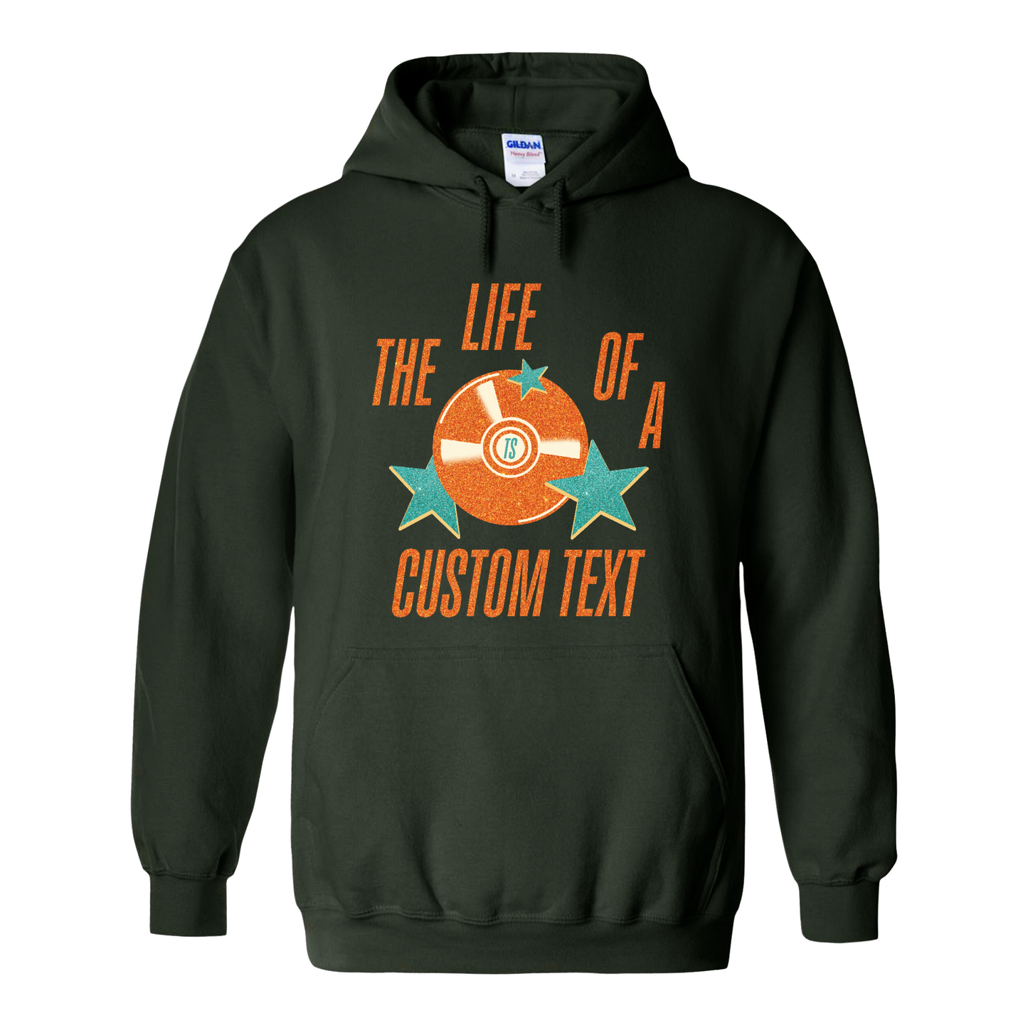 The Life Of A Custom Hoodie, Personalized Hoodie, Retro Showgirl Hoodie, Concert Top, Gift for Her