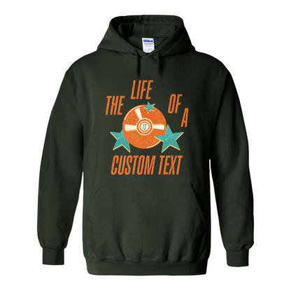 The Life Of A Custom Hoodie, Personalized Hoodie, Retro Showgirl Hoodie, Concert Top, Gift for Her