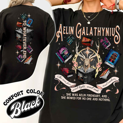 Throne Of Glass Comfort Colors Shirt, Aelin Galathynius Fireheart Shirt,Kingsflame The Thirteen Shirt