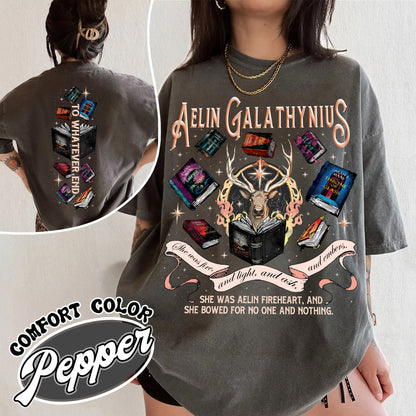 Throne Of Glass Comfort Colors Shirt, Aelin Galathynius Fireheart Shirt,Kingsflame The Thirteen Shirt