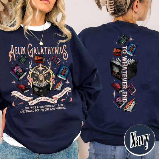 Throne Of Glass Sweatshirt, Aelin Galathynius Fireheart Sweatshirt,Kingsflame The Thirteen Sweatshirt