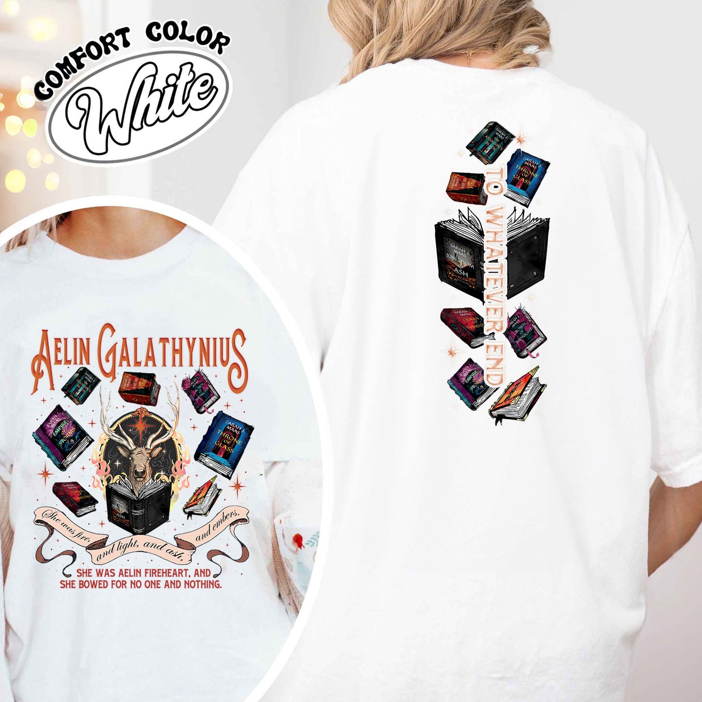 Throne Of Glass Comfort Colors Shirt, Aelin Galathynius Fireheart Shirt,Kingsflame The Thirteen Shirt