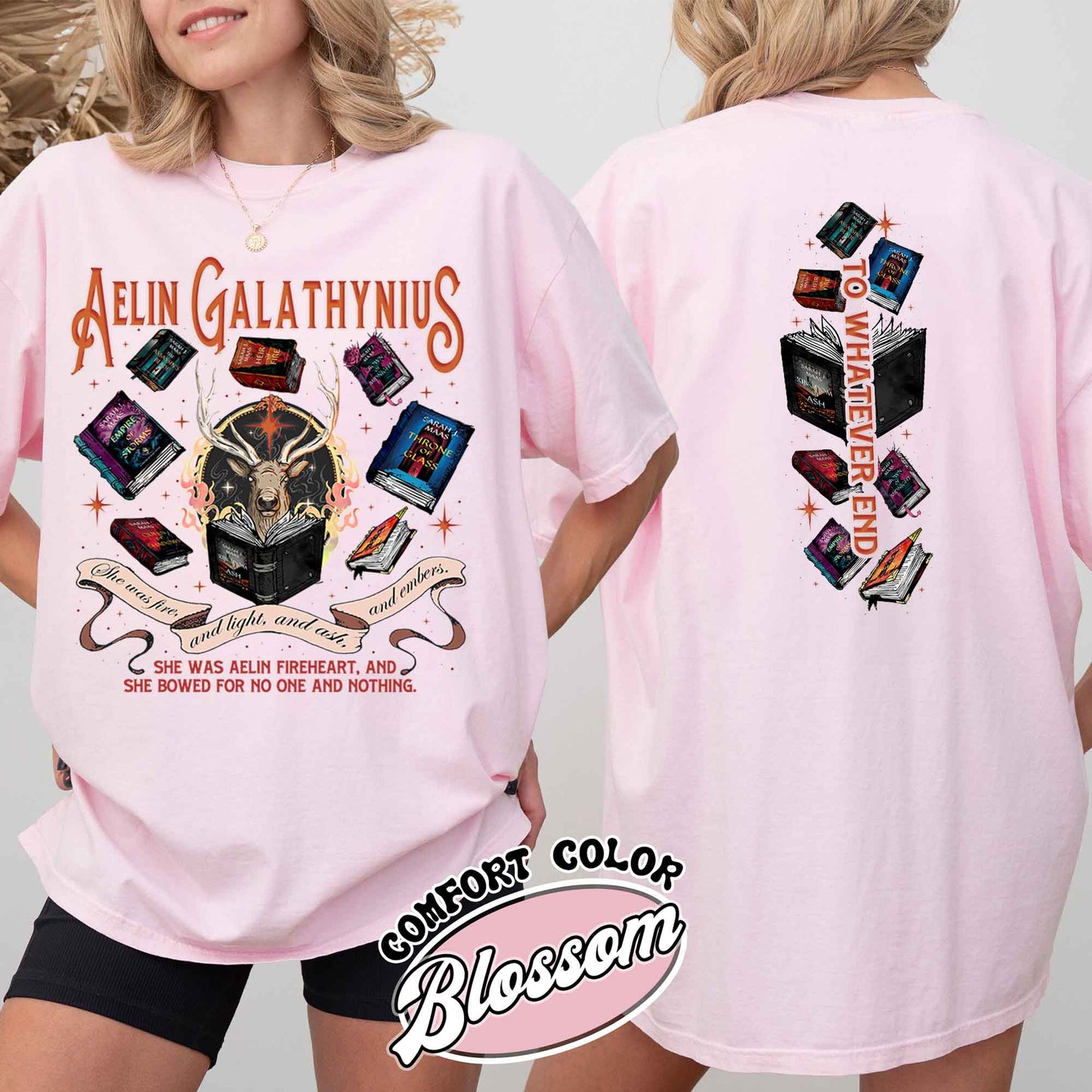 Throne Of Glass Comfort Colors Shirt, Aelin Galathynius Fireheart Shirt,Kingsflame The Thirteen Shirt