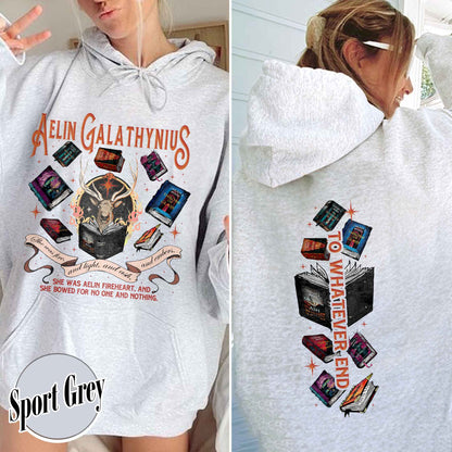 Throne Of Glass Hoodie, Aelin Galathynius Fireheart Hoodie,Kingsflame The Thirteen Hoodie