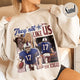 Custom Football Sweatshirt, They Not Like Us Football Sweatshirt, Go Bills Sweatshirt