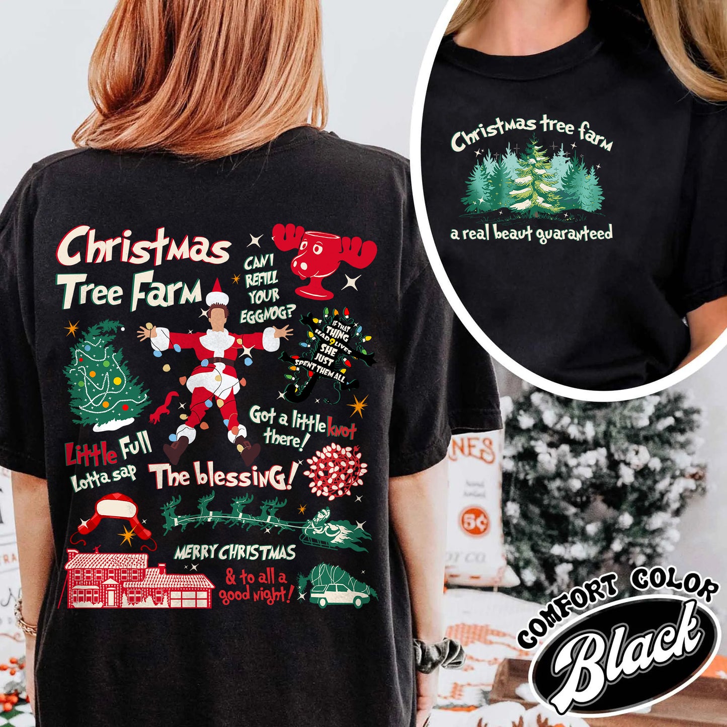 Christmas Tree Farm Shirt, Farm Fresh Christmas Trees Shirt, Christmas Tree Farm a Real Beaut Guaranteed Shirt, Tree Farm Since 1989