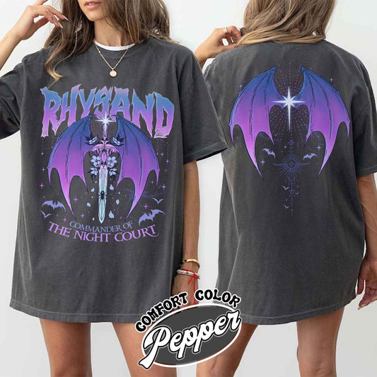 Rhysand Shirt, Velaris City Of Starlight Acotar Shirt, The Night Court Shirt, Court Of Dreams, Rhysand, Booklover Shirt, Acotar Shirt Rhysand