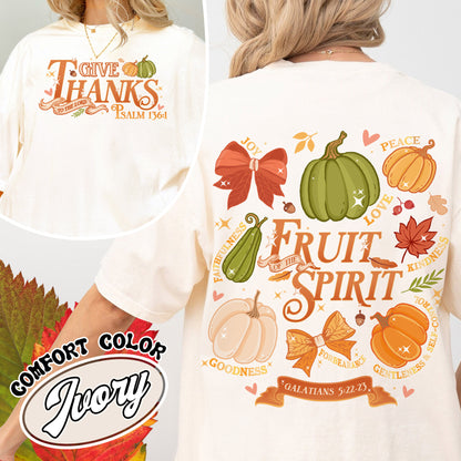 Christian Halloween Shirts, Halloween Christian Pumpkin, Jesus Shirt, Give Thanks to the Lord Shirt, Psalms 136 Shirt, Fall Autumn Tshirt