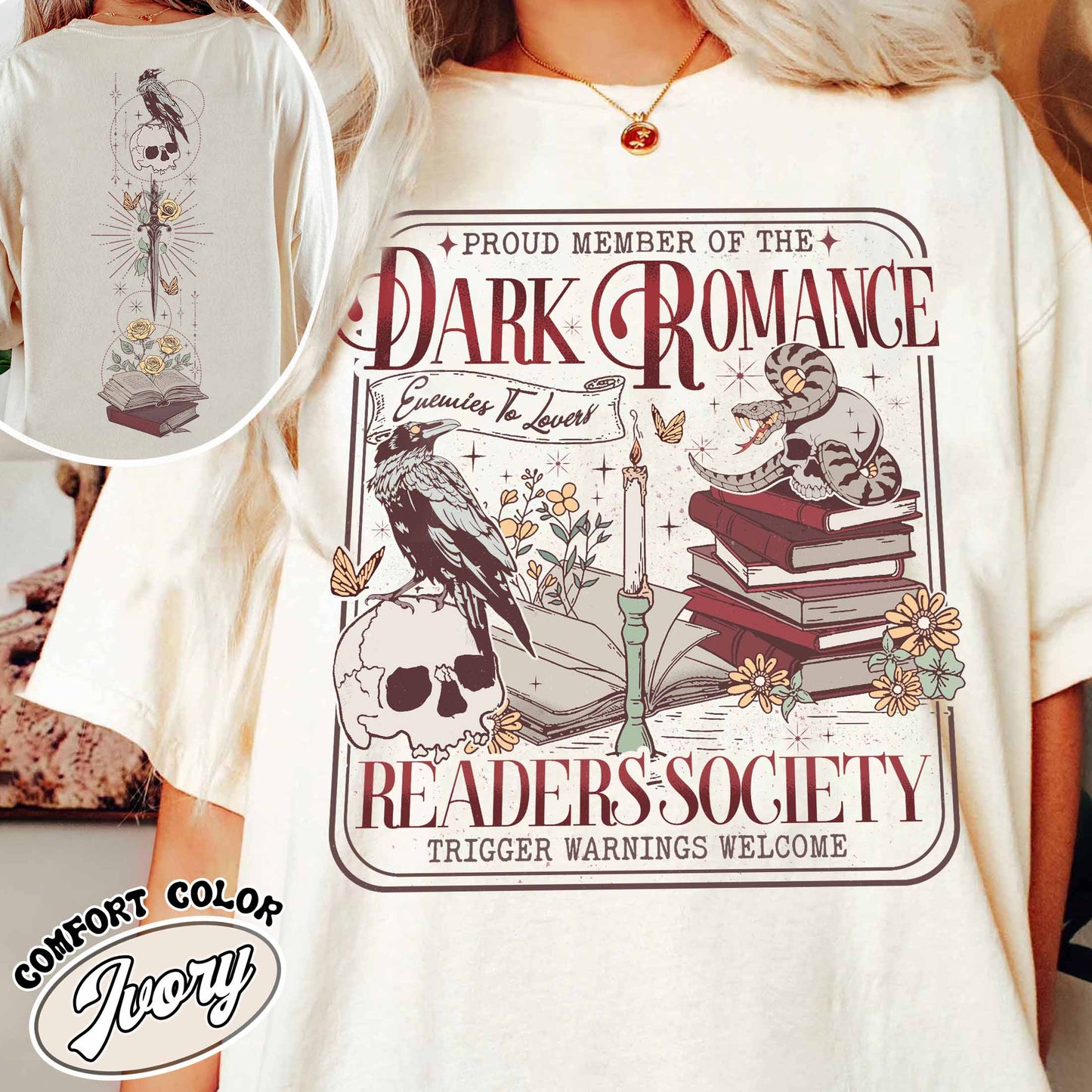 Dark Romance Book Club Shirt, Good Girls Read Dark Romance Shirt, Dark Romance Social Club, Dark Romance Era, Dark Romance Gift, Book Lover