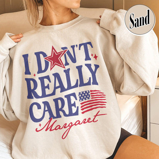 JD Vance Sweatshirt, I Don’t Really Care Interview Margaret Sweatshirt, Proud Republica Sweatshirt