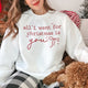 Christmas Quote Sweatshirt: All I Want For Xmas Is You Sweatshirt, Christmas Couple Sweatshirt, Retro Holiday Sweatshirt
