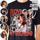 Valentine’s Day Comfort Color Shirt, Custom I Love My Girlfriend Shirt, Customm Photo Rap Shirt