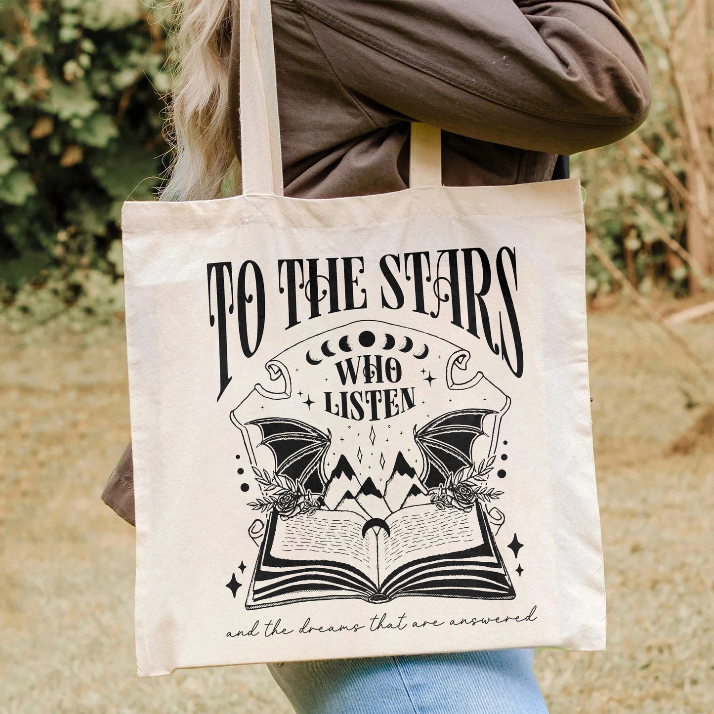 Acotar Velaris Starlight Tote Bag