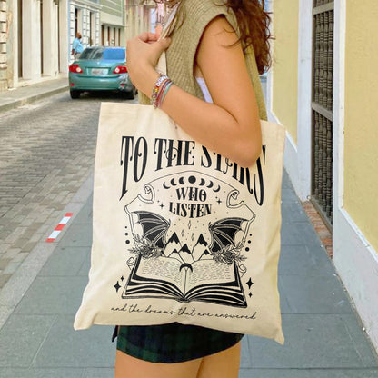 Acotar Velaris Starlight Tote Bag