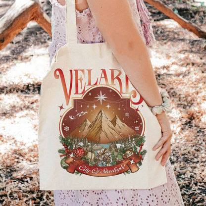 Velaris City Tote Bag, Two-Sided Starlight Bag