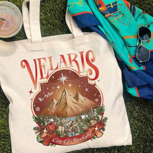 Velaris City Tote Bag, Two-Sided Starlight Bag