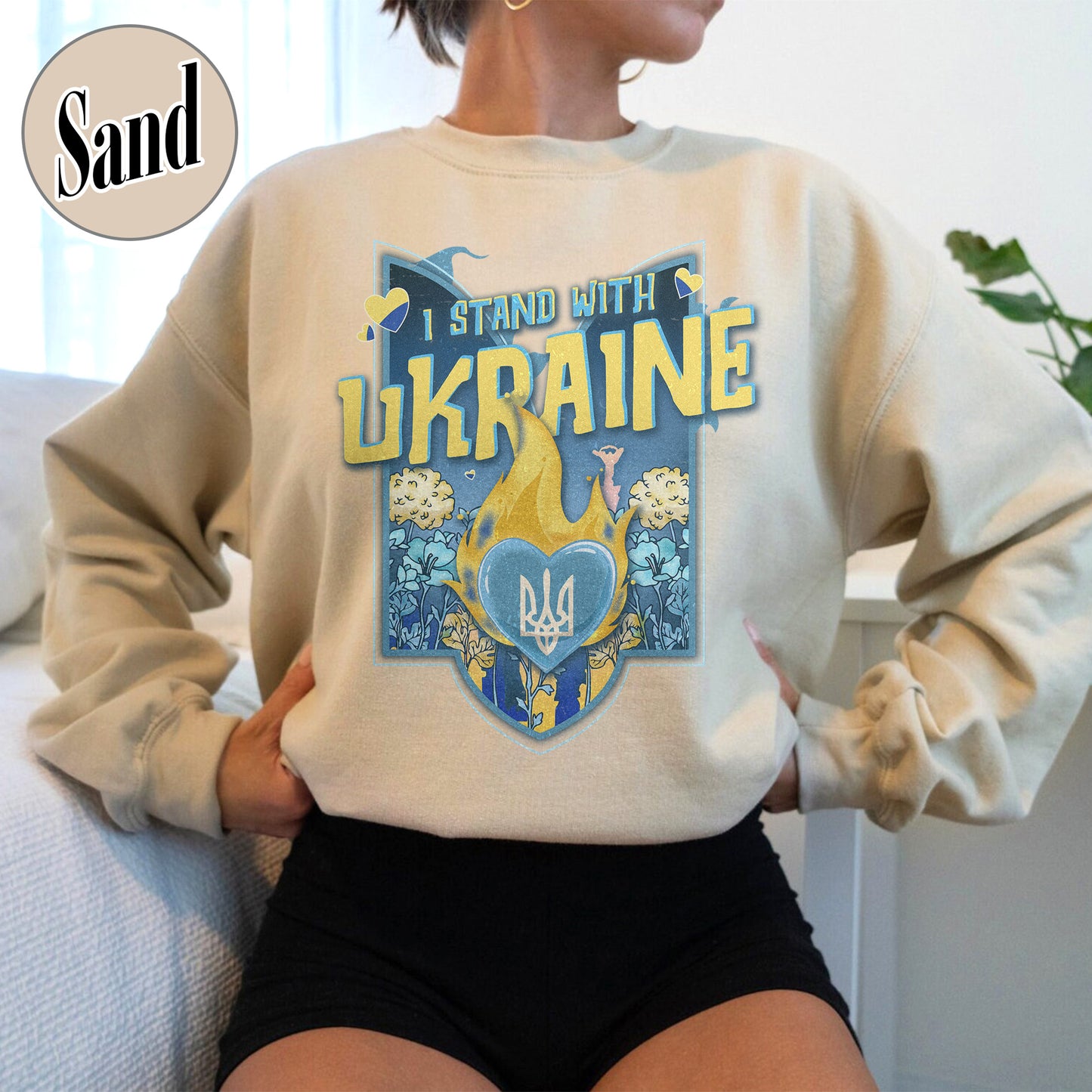 Ukraine Sweatshirt,I Stand With Ukraine Sweatshirt,I Stand With Ukraine Sweatshirts,Ukraine Support Sweatshirt