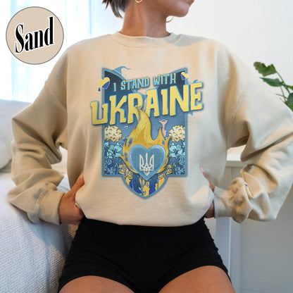 Ukraine Sweatshirt,I Stand With Ukraine Sweatshirt,I Stand With Ukraine Sweatshirts,Ukraine Support Sweatshirt