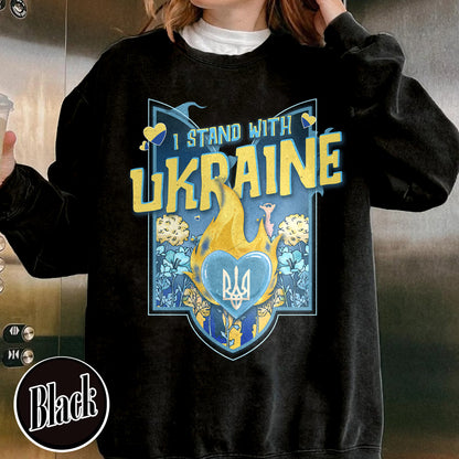 Ukraine Sweatshirt,I Stand With Ukraine Sweatshirt,I Stand With Ukraine Sweatshirts,Ukraine Support Sweatshirt