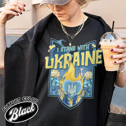 Ukraine Comfort Colors Shirt,I Stand With Ukraine Shirt,I Stand With Ukraine T Shirts,Ukraine Support shirt