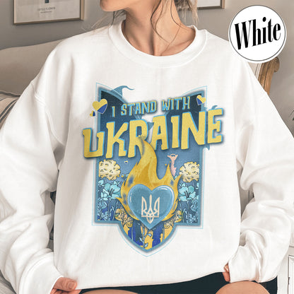 Ukraine Sweatshirt,I Stand With Ukraine Sweatshirt,I Stand With Ukraine Sweatshirts,Ukraine Support Sweatshirt