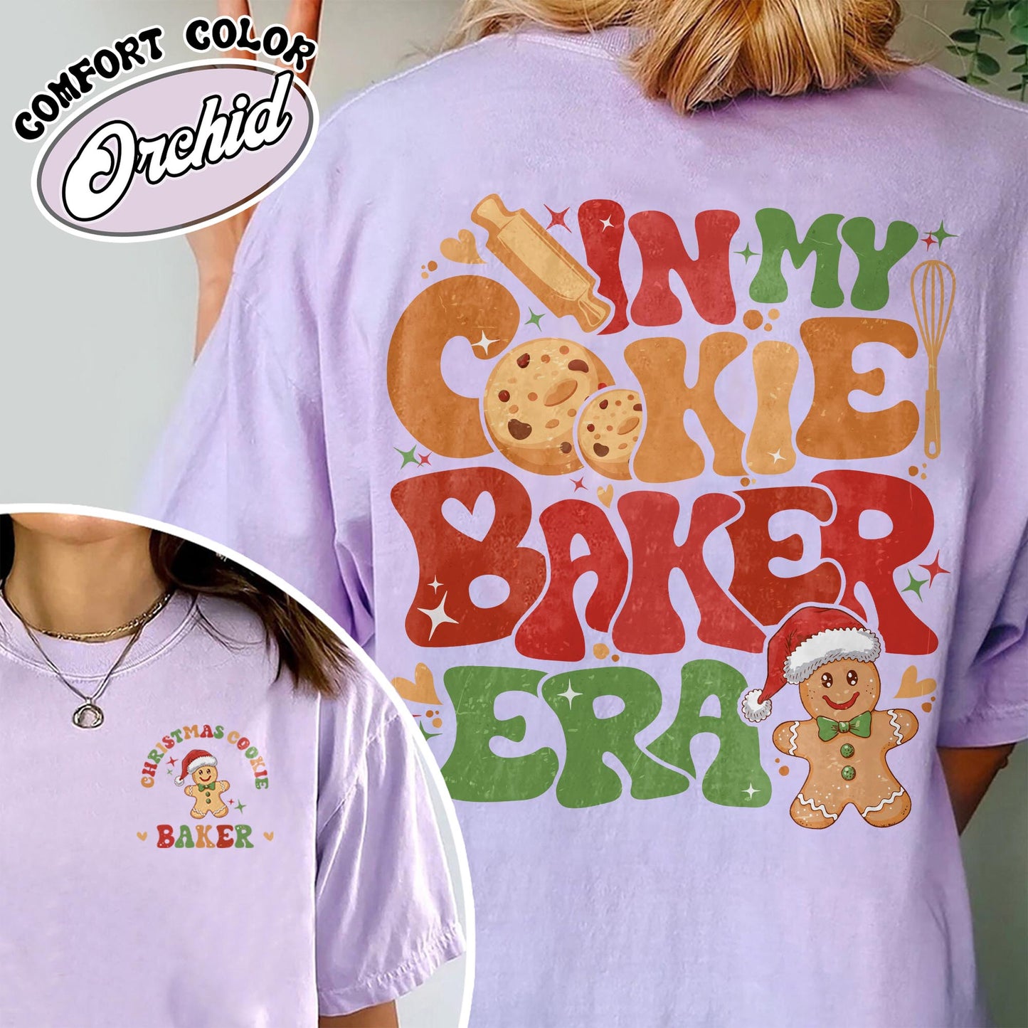 Christmas Cookie Baker and Tester Shirt, Christmas Cookie Shirt, Christmas Couples, Christmas Milk and Cookie, Christmas Cookie Tester Shirt