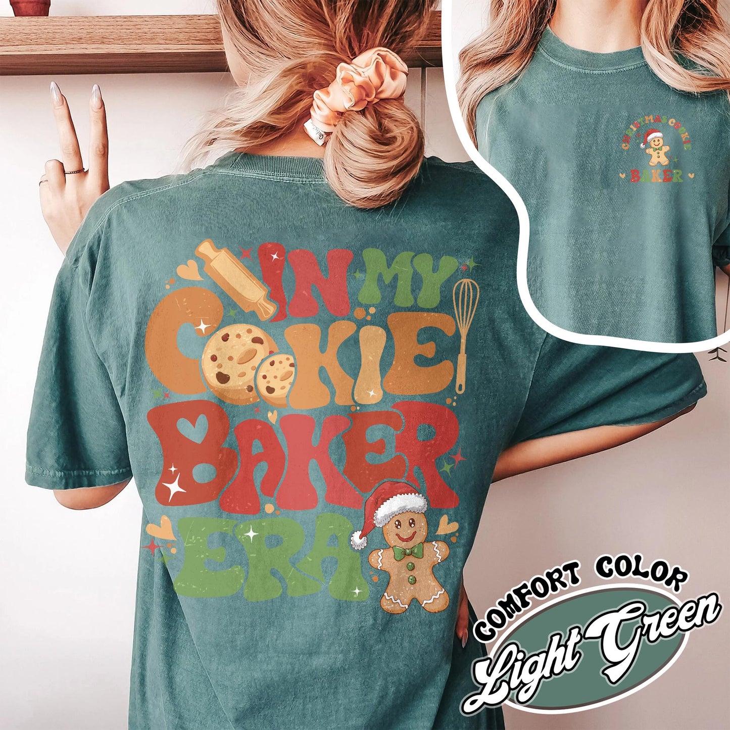 Christmas Cookie Baker and Tester Shirt, Christmas Cookie Shirt, Christmas Couples, Christmas Milk and Cookie, Christmas Cookie Tester Shirt