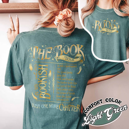 Custom Bookshelf Shirt, Bookish Tshirt Gift, Book Lover Shirt, in My Reading Era Shirt, in My Bookish Era Shirt, Trendy Aesthetic for Book Lovers