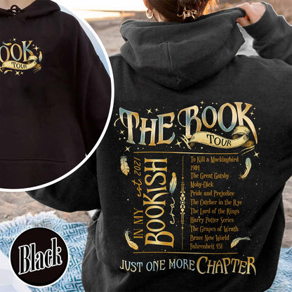 Custom Bookshelf Hoodie, Bookish Hoodie Gift, in My Reading Era Hoodie, in My Bookish Era Hoodie, Trendy Aesthetic for Book Lovers