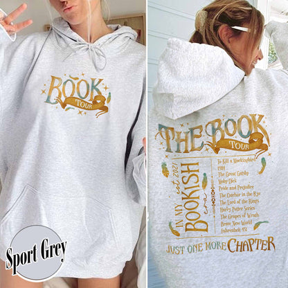 Custom Bookshelf Hoodie, Bookish Hoodie Gift, in My Reading Era Hoodie, in My Bookish Era Hoodie, Trendy Aesthetic for Book Lovers