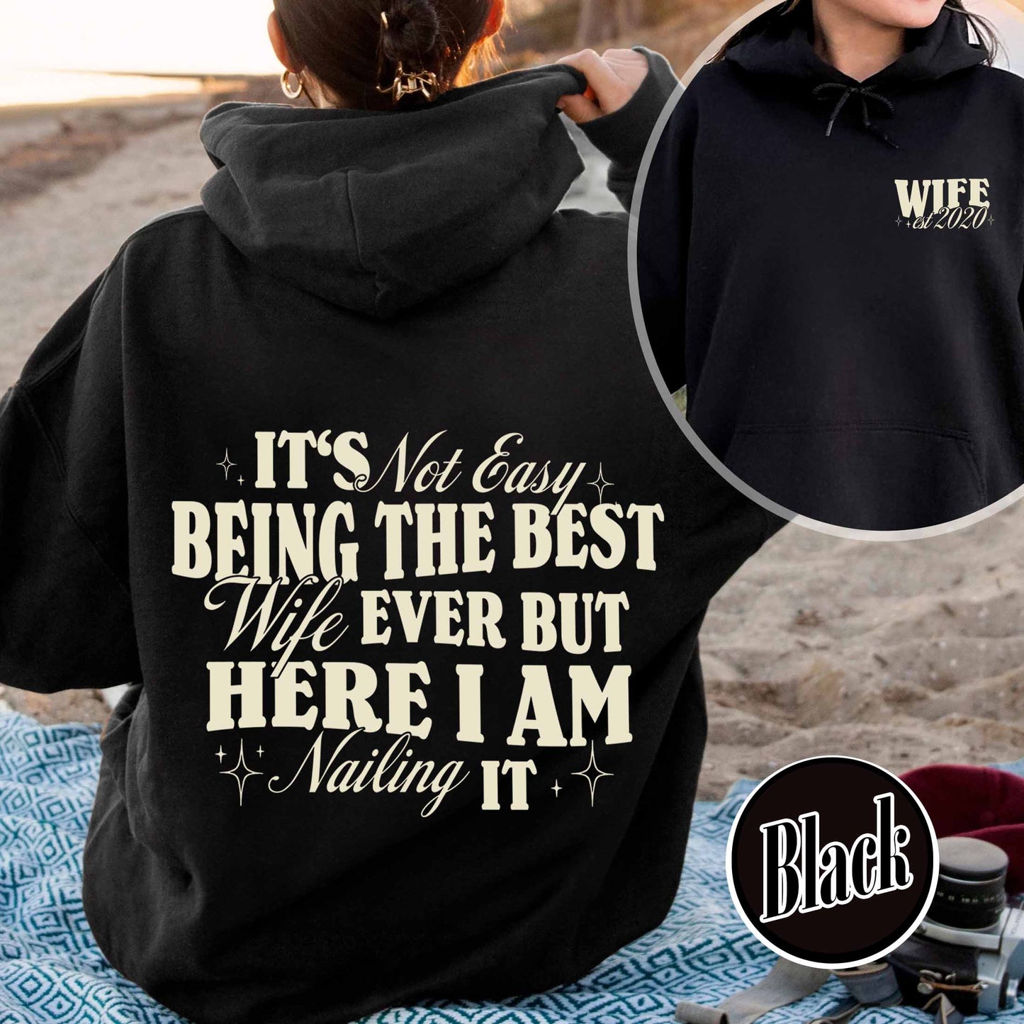 Valentine Hoodie,Best Wife Hoodie,Funny Wife and Husband Hoodie,Best Husband Hoodie