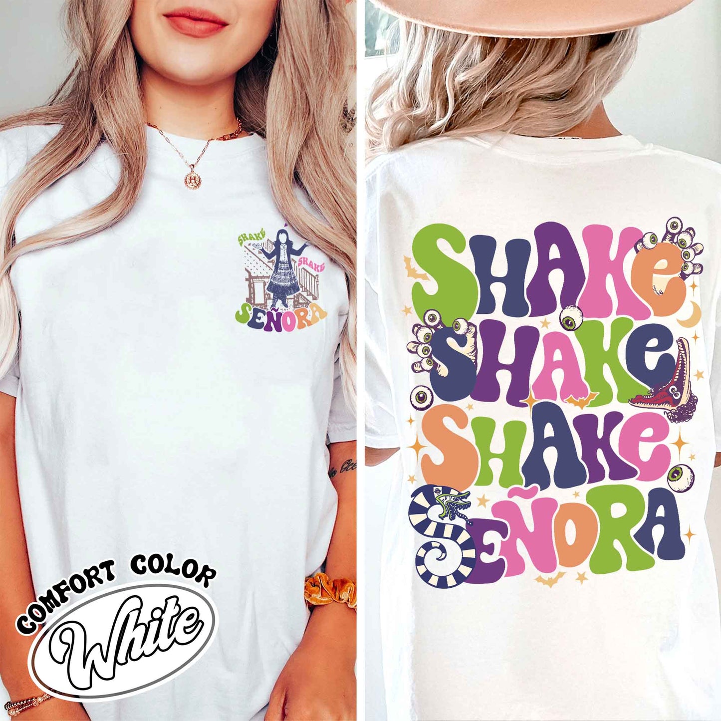 Shake Shake Shake Señora Shirt, Halloween Shirt, Fall Shirt, Funny Halloween Shirt, Shake Shake Shake Senora, Halloween Movie, Shake Senora Shirt