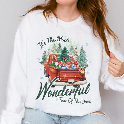 It’s The Most Wonderful Time Of The Year Chrismast Holiday Sweatshirt