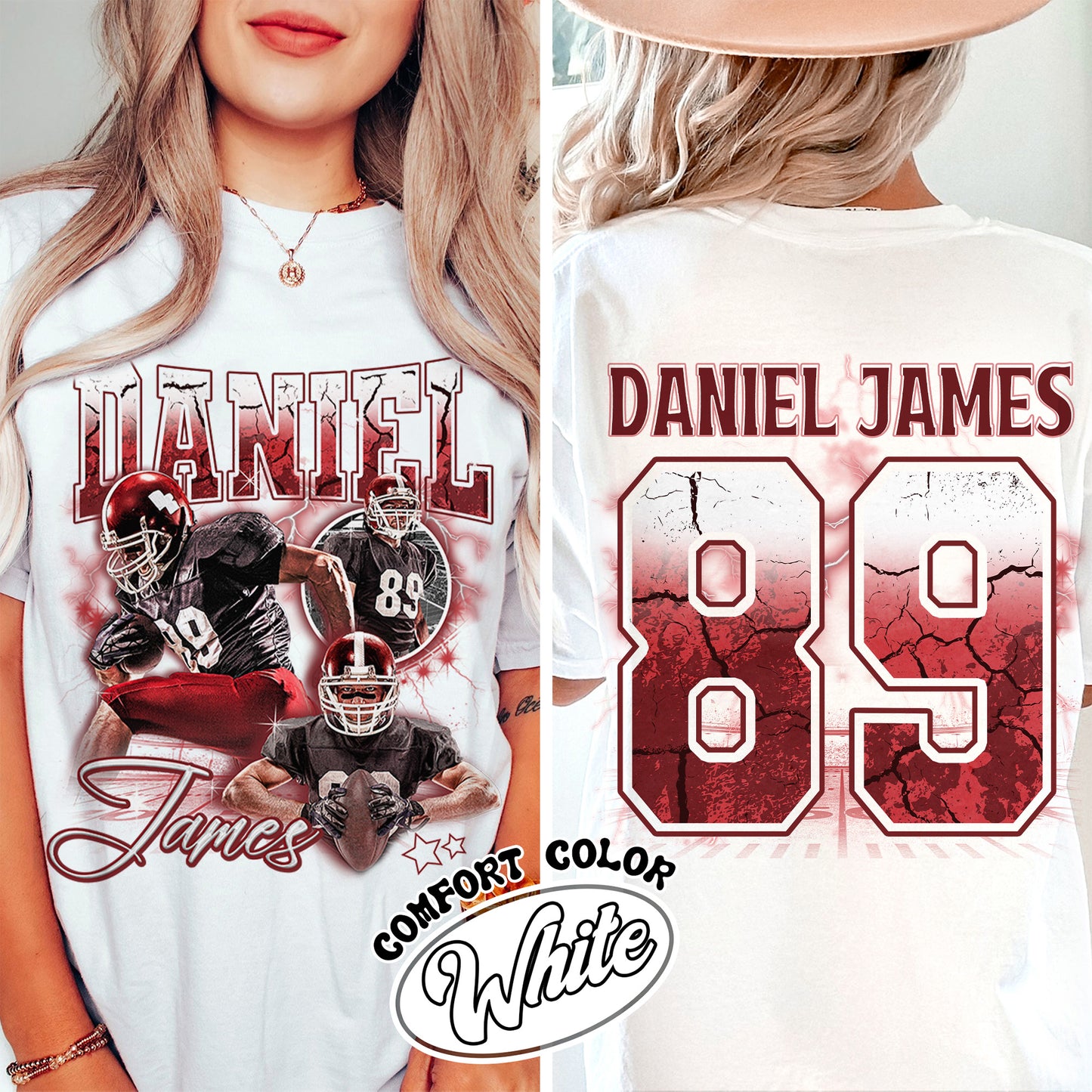 Bootleg Shirt Football Shirt, Bootleg Tshirt Football, Custom Face Shirt Football, Custom Photo Football Tee, Custom Football Shirt With Picture