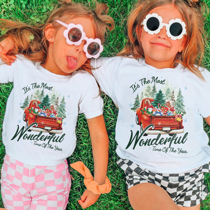 It’s The Most Wonderful Time Of The Year Chrismast Holiday Youth Tshirt