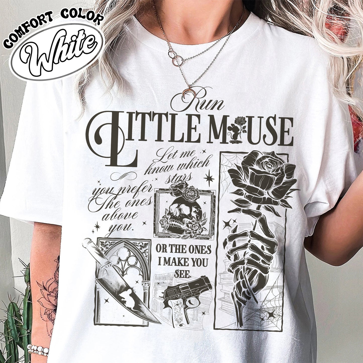 Run Little Mouse Tshirt, Run Little Mouse, Zade Book Dark Romance Merch, Smut Reader Gift, Smut Reader, Book Lover Gift, Dark Romance Book Shirt