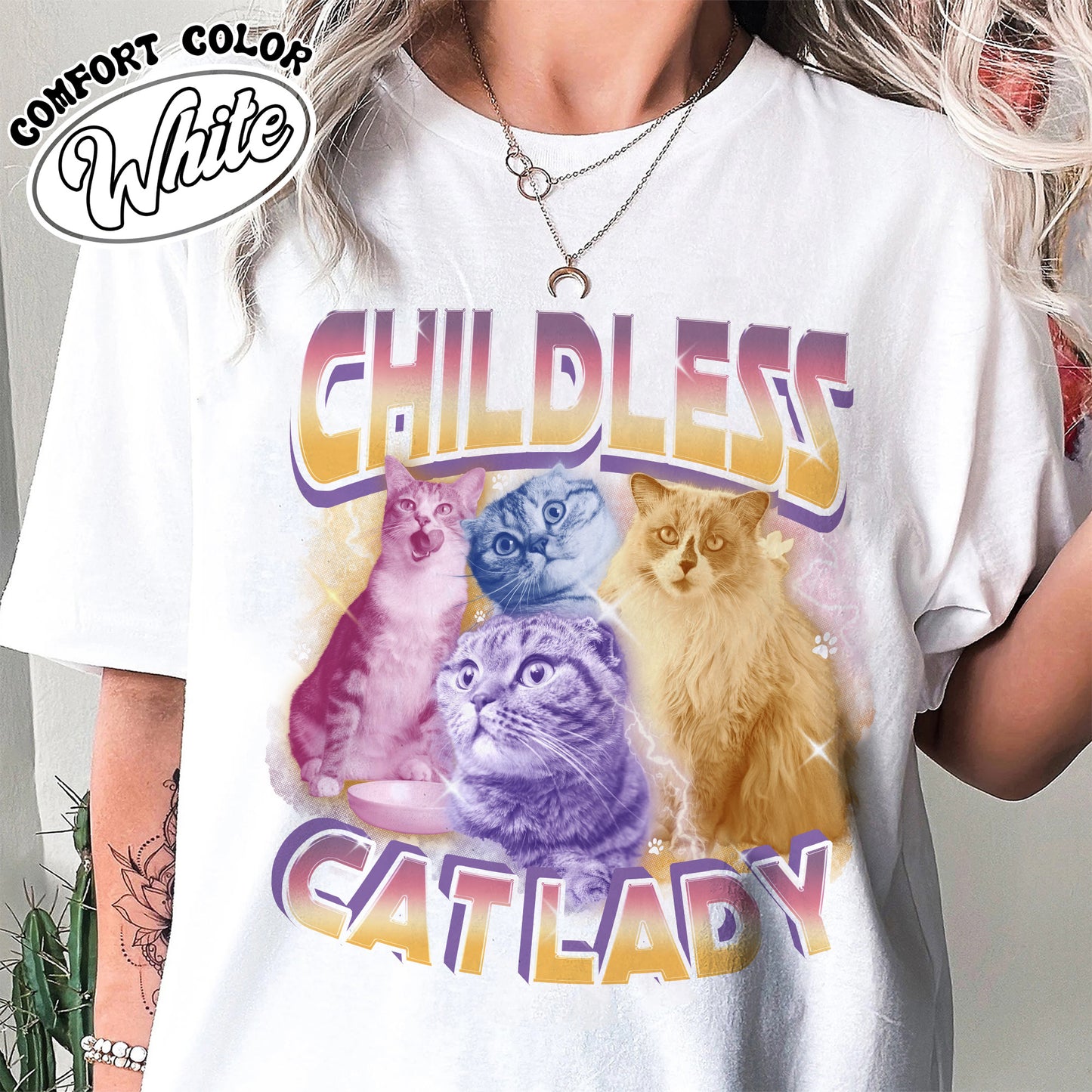 Custom Childless Cat Ladies Bootleg Shirt, Childless Cat Lady Shirt, Childless Cat Ladies for Madame President, Childless Cat Lady Shirt 2024