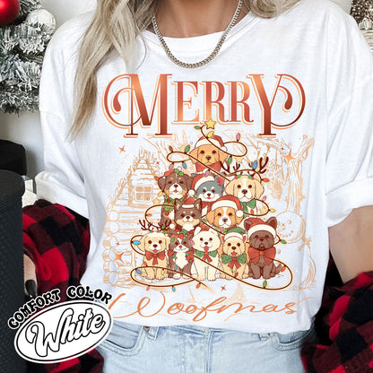 Christmas Dogs Sweatshirt, Dog Christmas Pjs, Dog Mom Shirt Bestsellers, Bestseller Gift for Dog Lovers, Christmas Sweater With Family and Dog