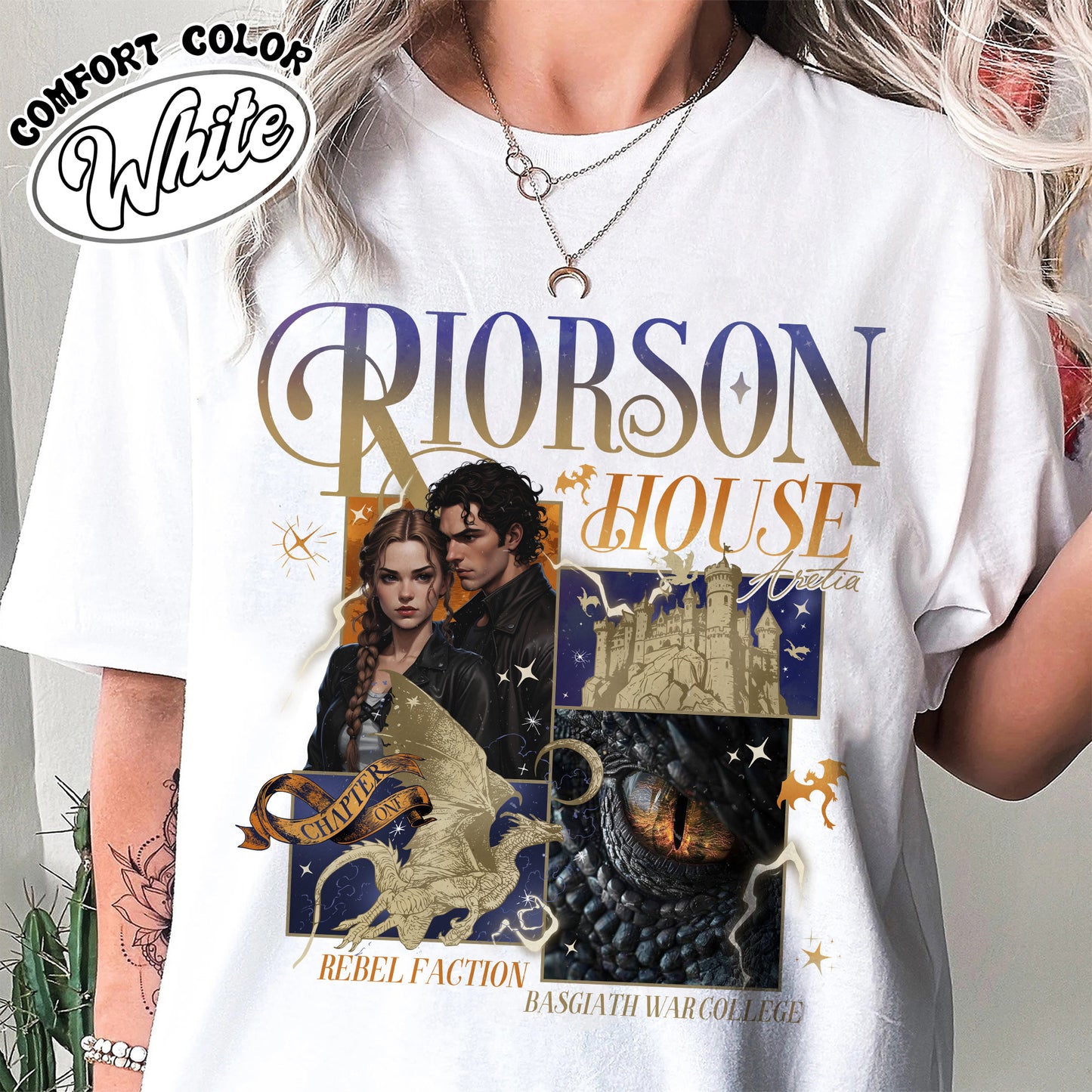 Xaden Riorson House Comfort Color Shirt, Fourth Wing Merch, Iron Flame Shirt, Rebecca Yarros, Fourth Wing Shirt, Book Tok Merch, Book Lover Gift