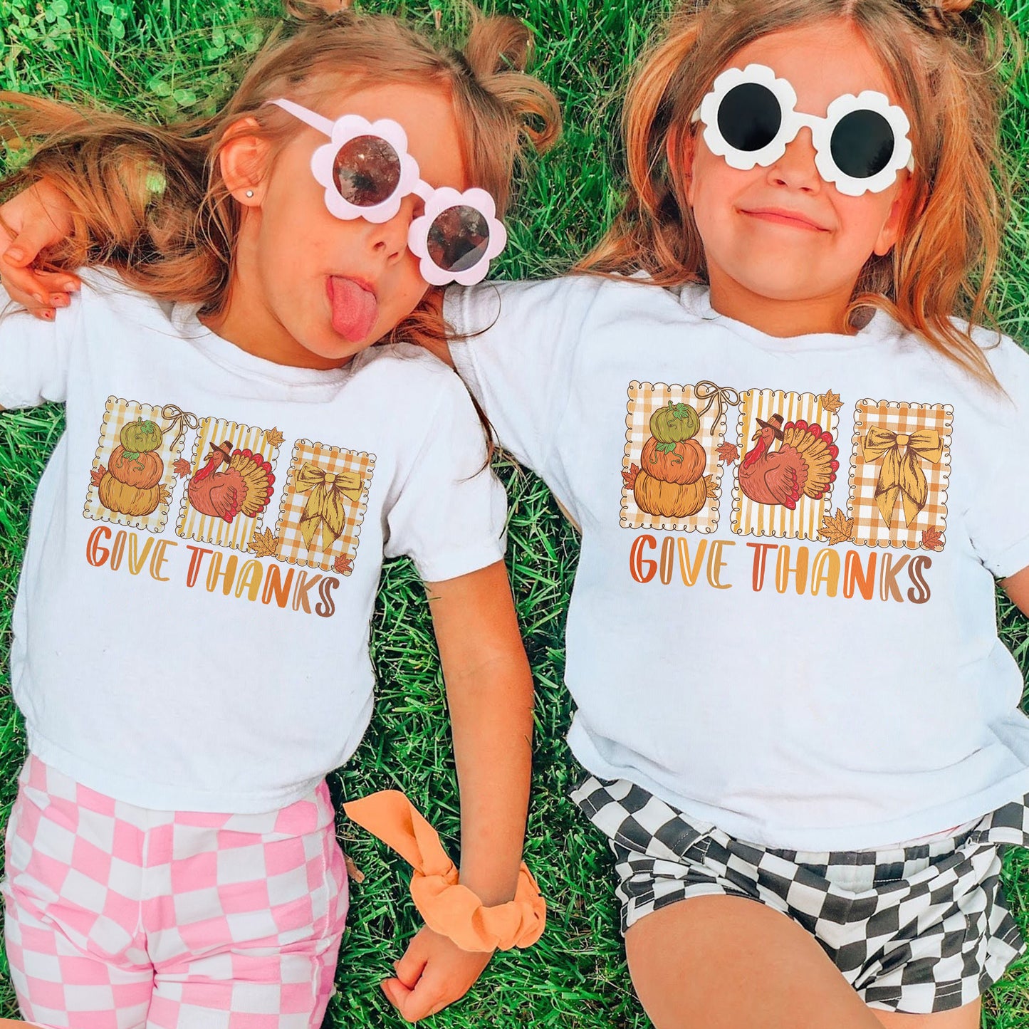 Thanksgiving Holiday, Give Thanks Coquette, Fall Pumpkin Turkey, Grateful Thankful Blessed, Autumn Gift Youth Tshirt