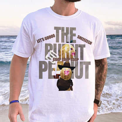 Funny The Burnt Peanut GOOP Homage, Peanut GOOP Bungulator 90s Bootleg, Internet Viral Meme Tshirt